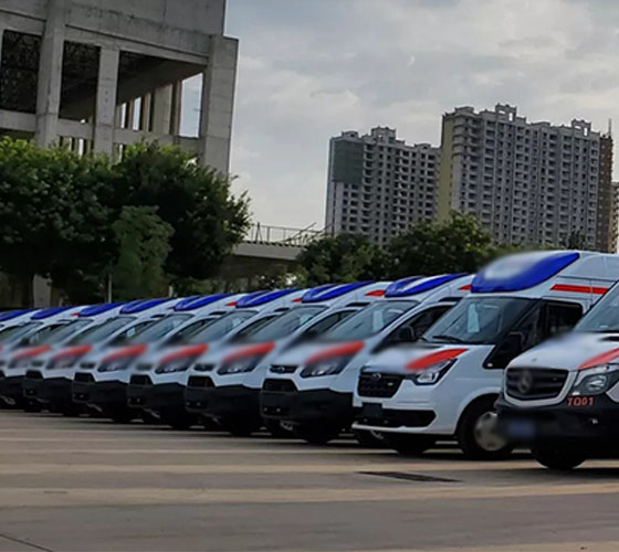 昆玉市服务车队展示