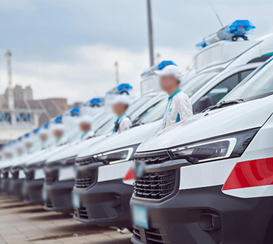 昆玉市服务车队展示